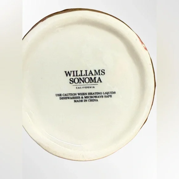 WILLIAMS SONOMA (2) Twas The Night Before Christmas Reindeer Mugs - Picture 4 of 6